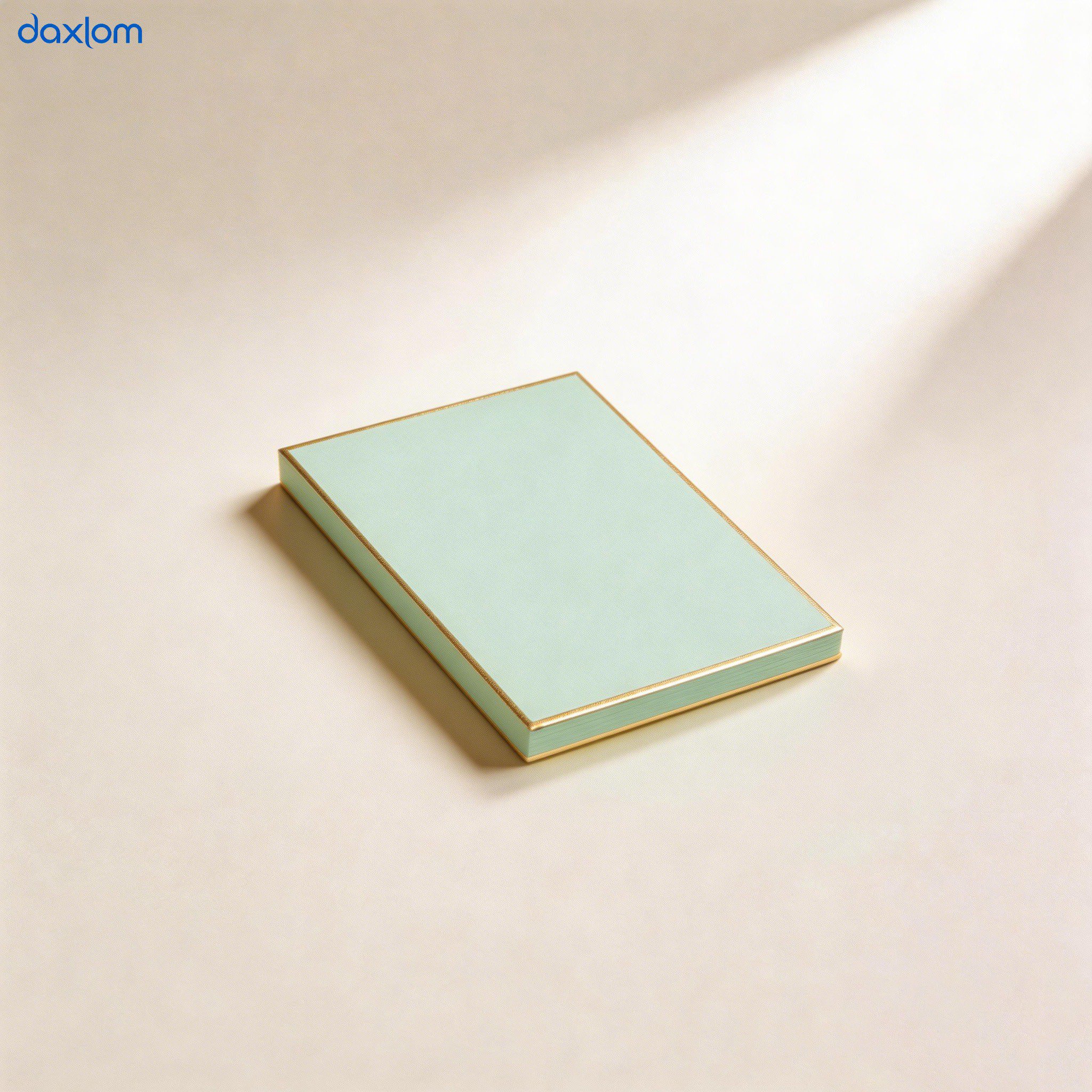 กระดาษโน้ตแบบมีกาวคุณภาพสูง สีพื้น (20 ชิ้น)