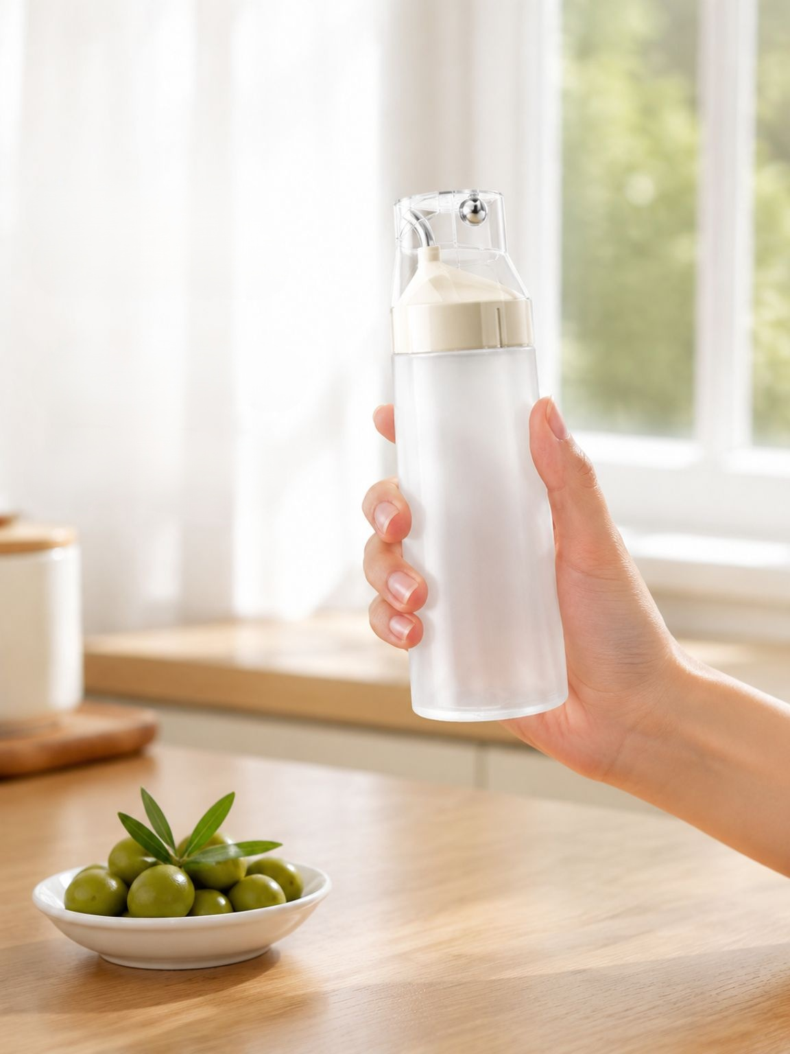 Sojasaus kruiden in glazen fles