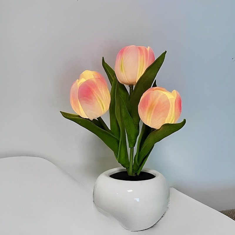 Simulation Bouquet Night Light Bedroom Decoration