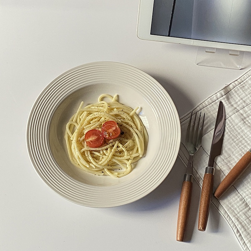 ชามเซรามิกปากลึกขนาดใหญ่