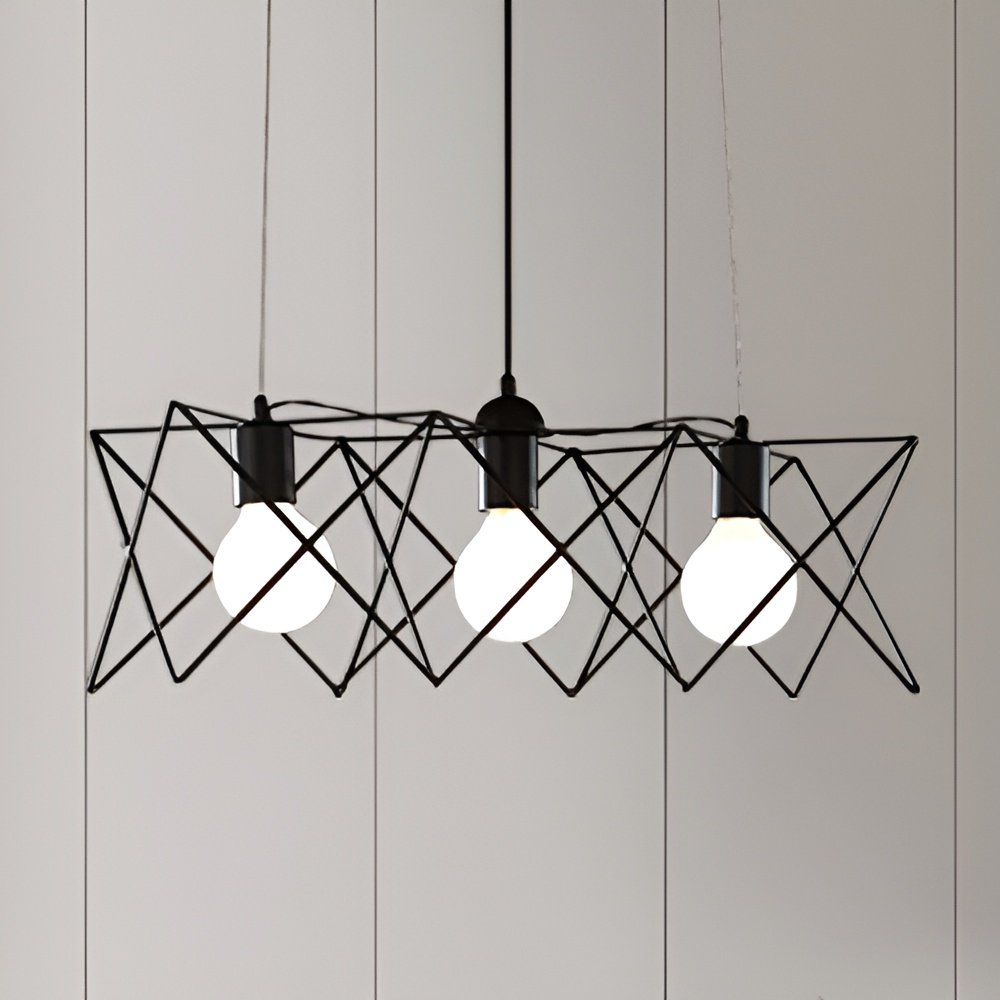 レトロ工業風メタルペンダントライト