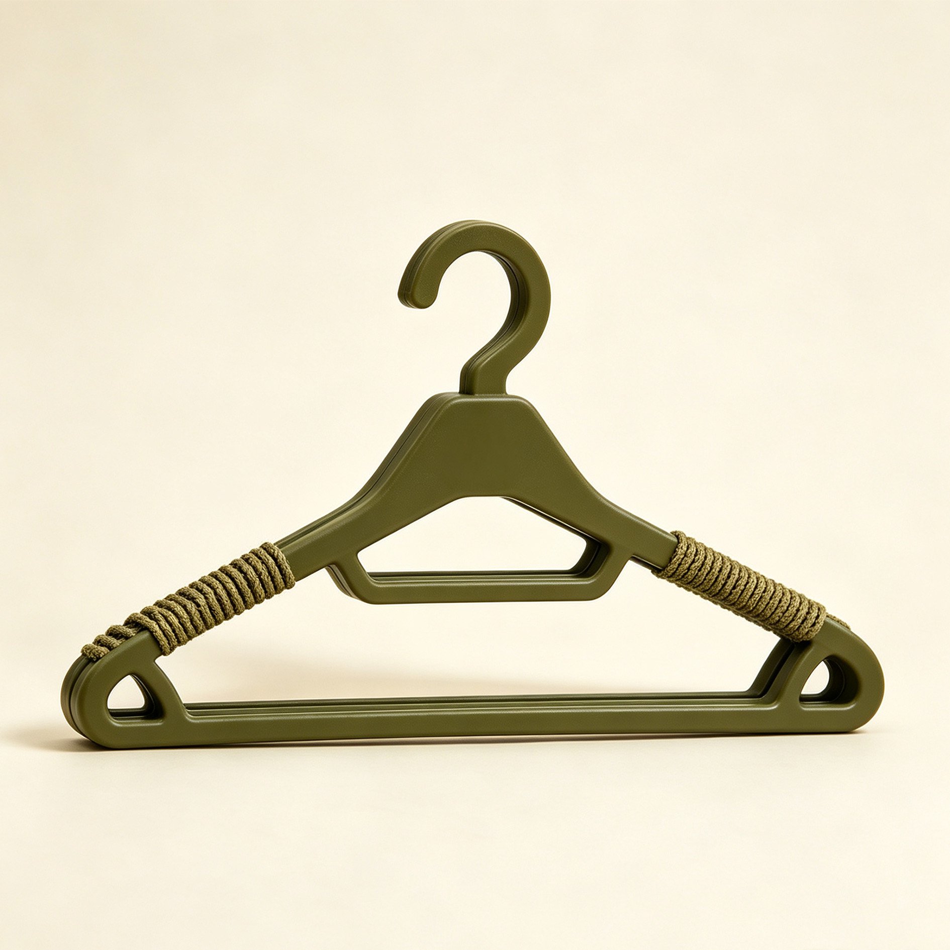 Hemp rope anti-slip retro clothes hanger