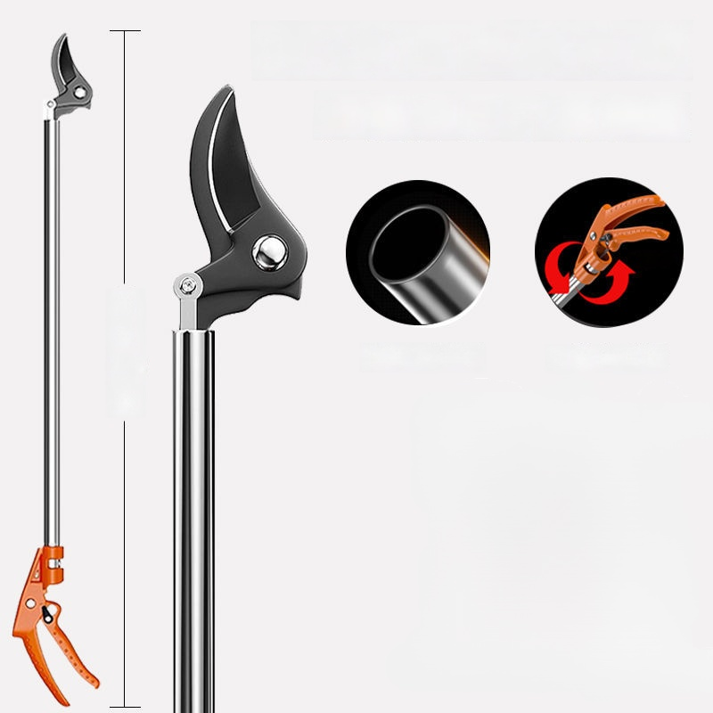 Multi functional stainless steel high branch shear