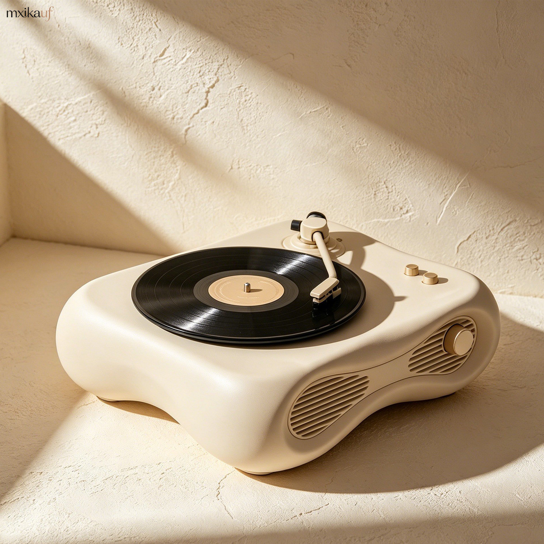 Portable Retro Bluetooth Record Player