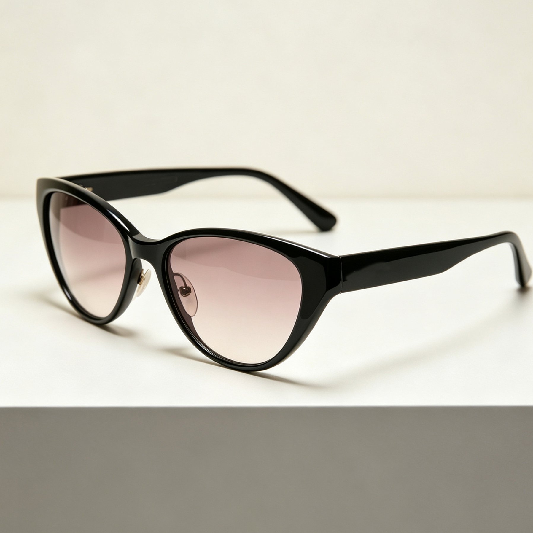 Retro-inspired cat eye sunglasses with UV protection