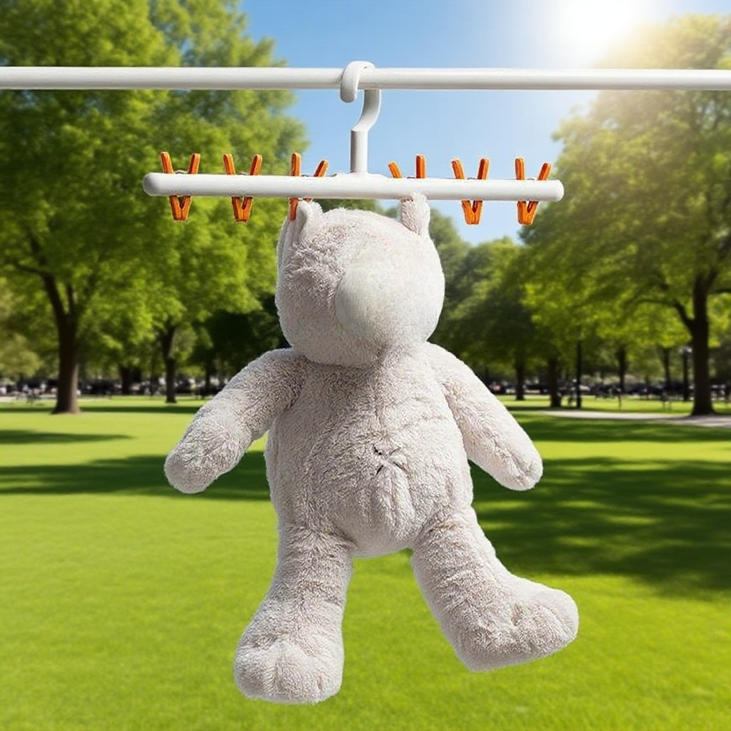 家用多功能多夾子晾衣架