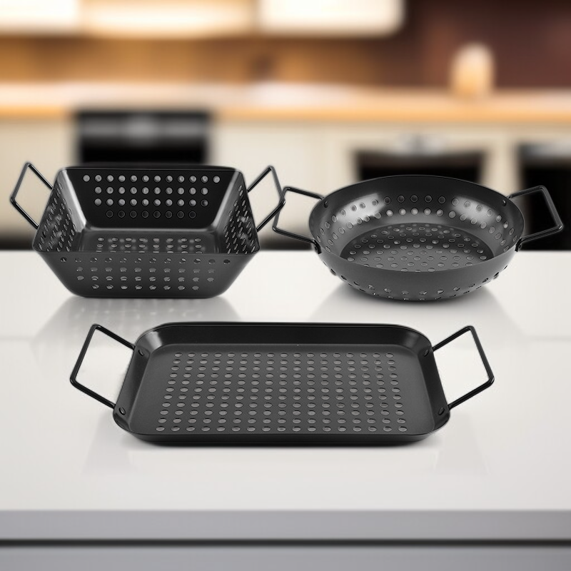 防黏燒烤托盤水果蔬菜漏孔烤盤