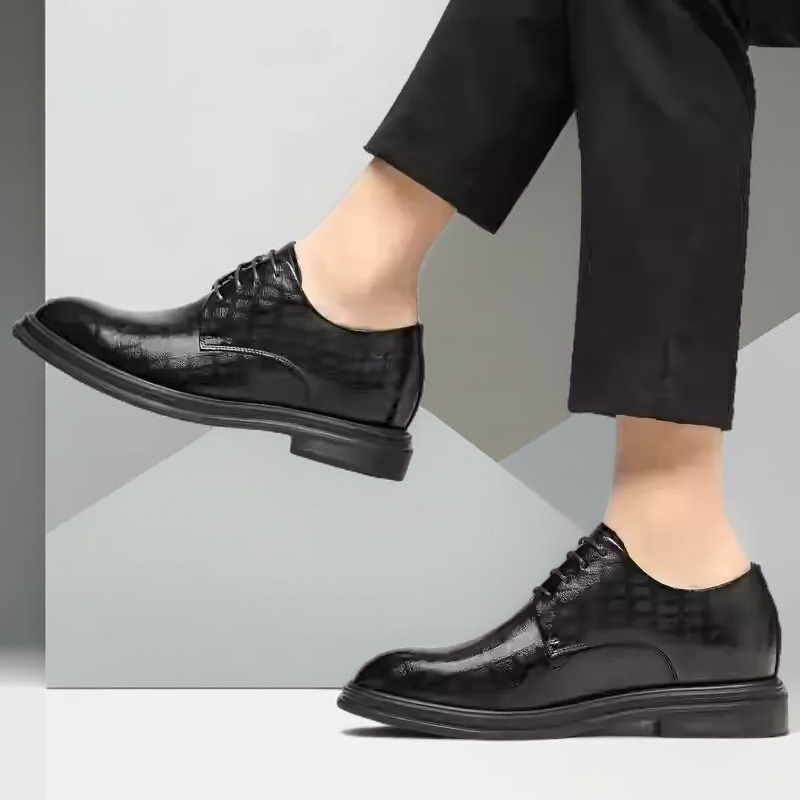 블랙 비즈니스 웨딩 슈즈 남성 기모 정장 구두 청년 남성화 면구두 추동 블랙 웨딩 구두