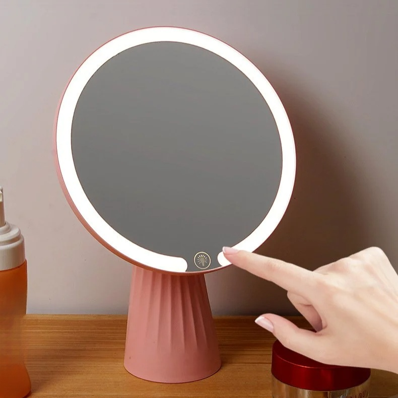 Rotatable LED Makeup Mirror 