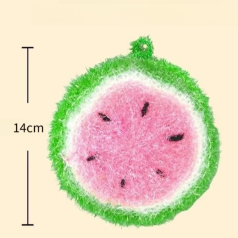 Brosse mignonne pastèque pour la vaisselle