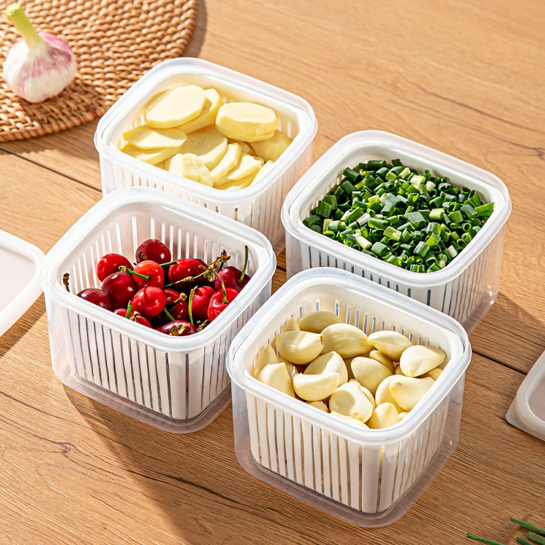 蔥薑蒜瀝水保鮮盒