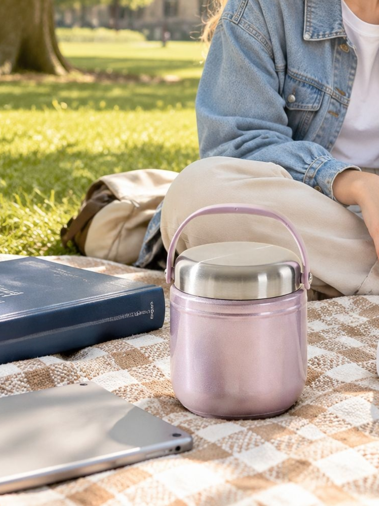 Bento isotherme portable conçu pour garder les aliments à température