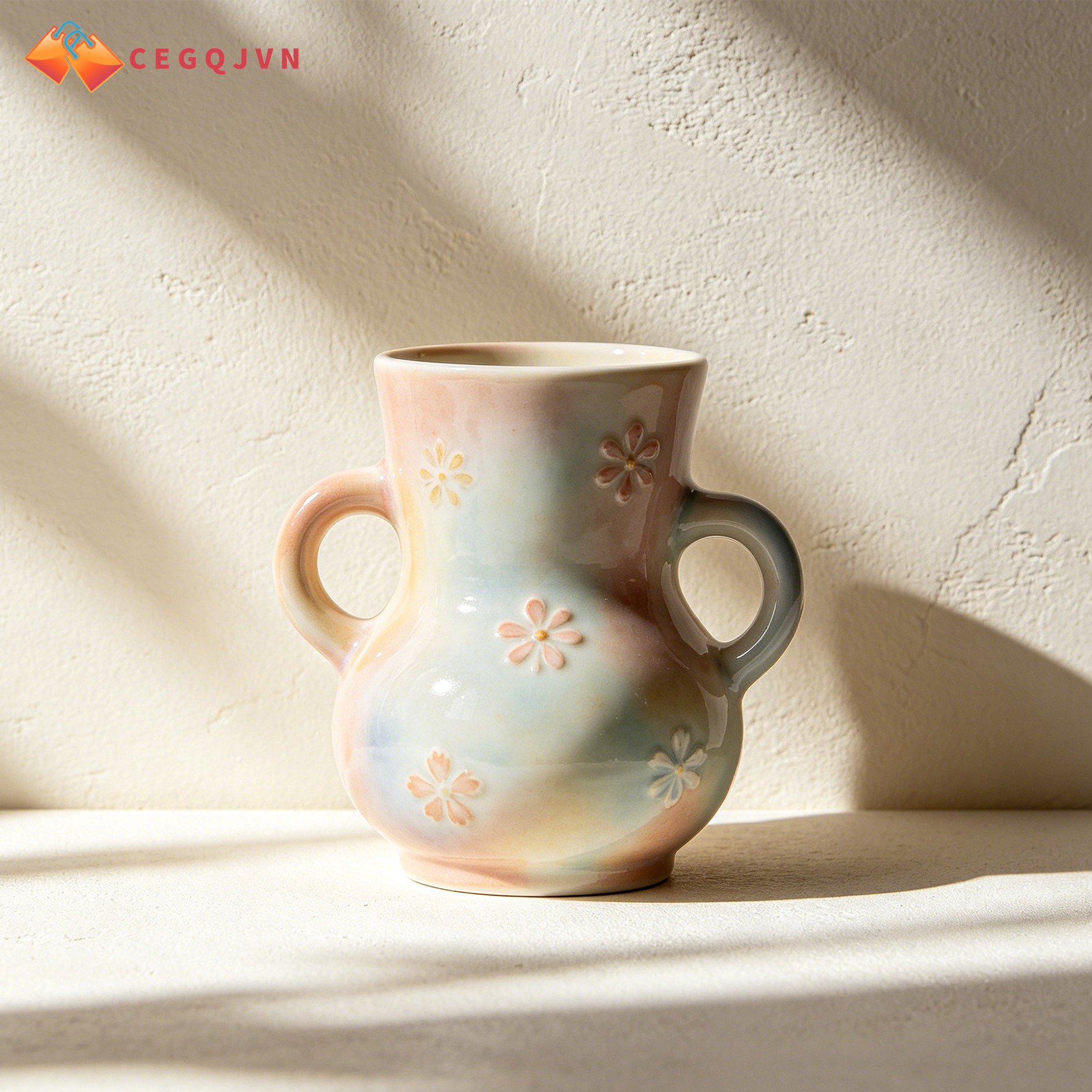 Double-eared vase