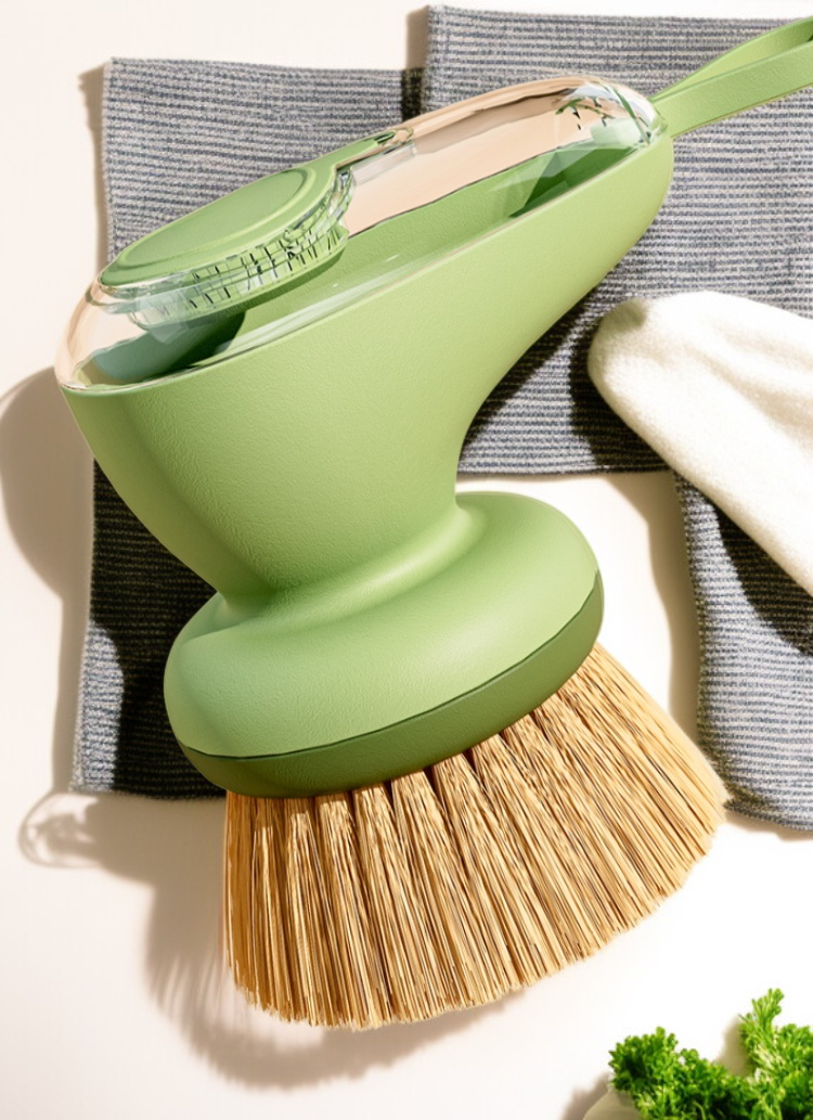 자동 수액 압출 기능이 있는 브러쉬