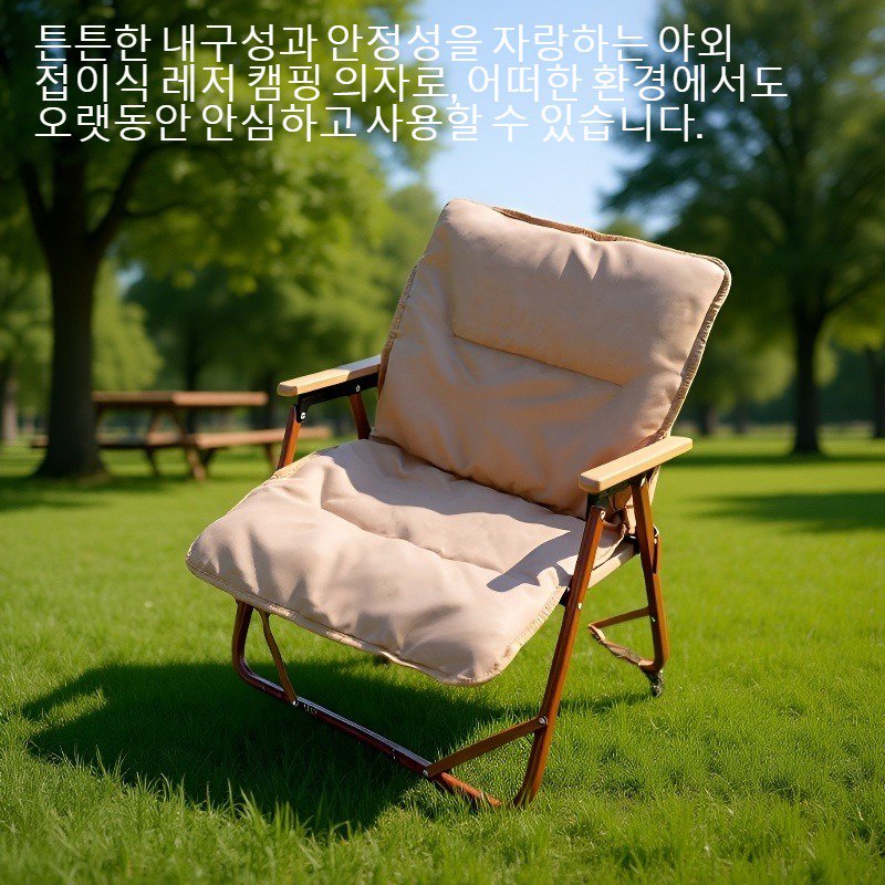 야외 접이식 레저 캠핑 의자