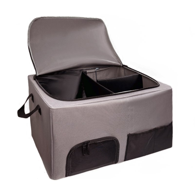 Car storage box with large capacity and foldable