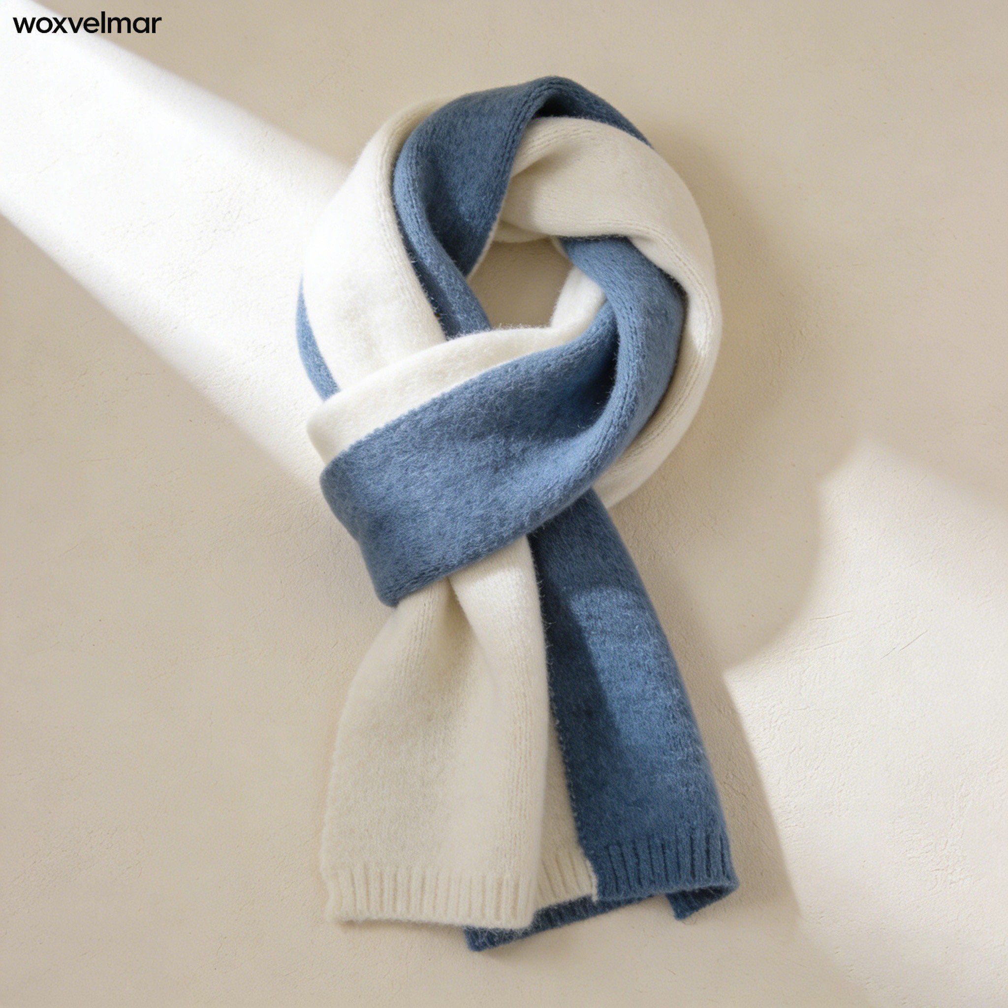 シンプルで汎用性の高いスカーフ（2枚組）