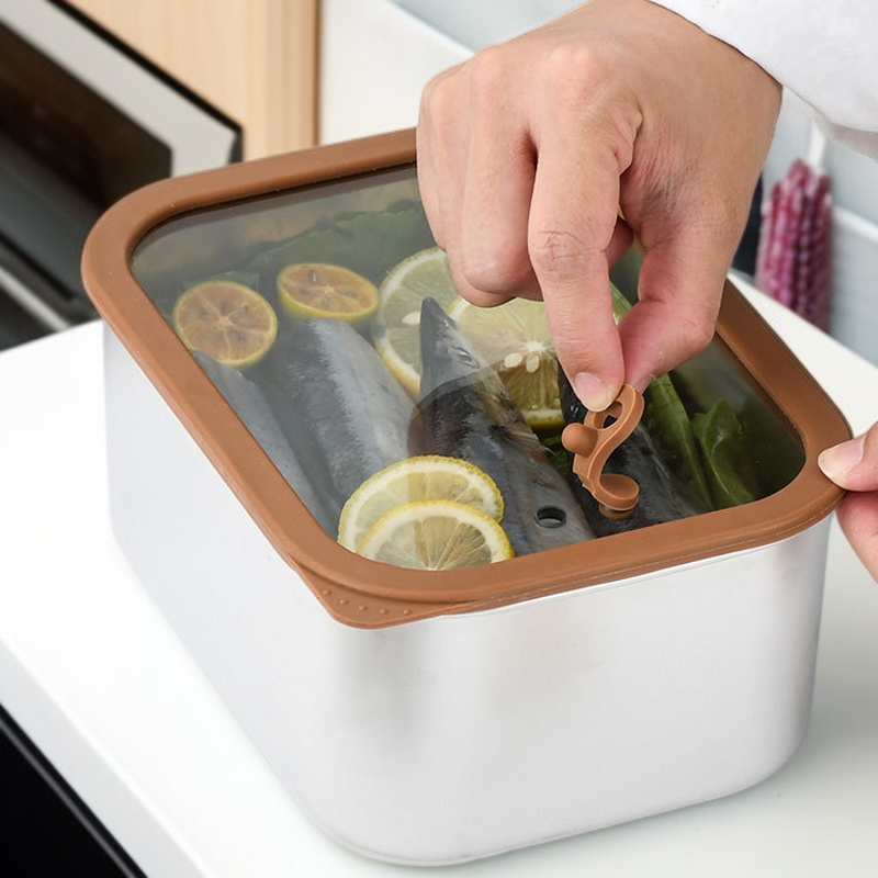 Portable Stainless Steel Lunch Box