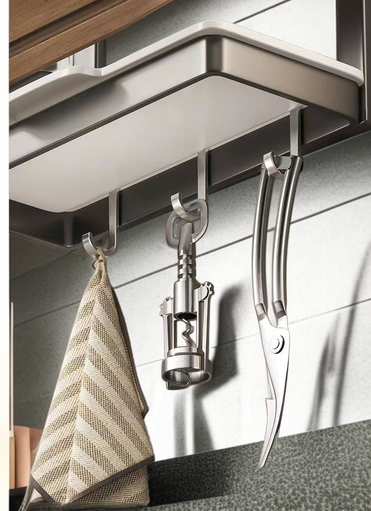 튼튼한 냄비 뚜껑 수납 선반 디자인