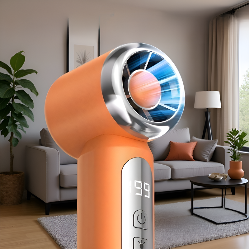 携帯型アイス冷却ミニ扇風機