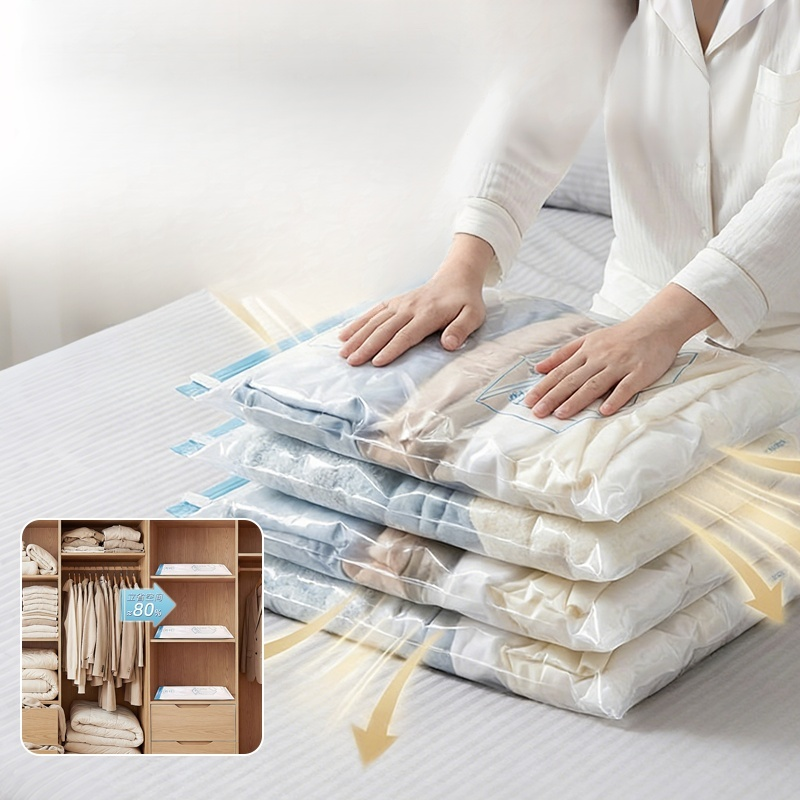 節省空間真空壓縮收納袋