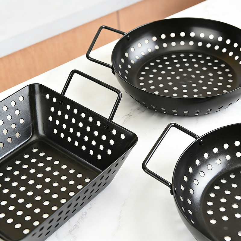 防黏燒烤托盤水果蔬菜漏孔烤盤