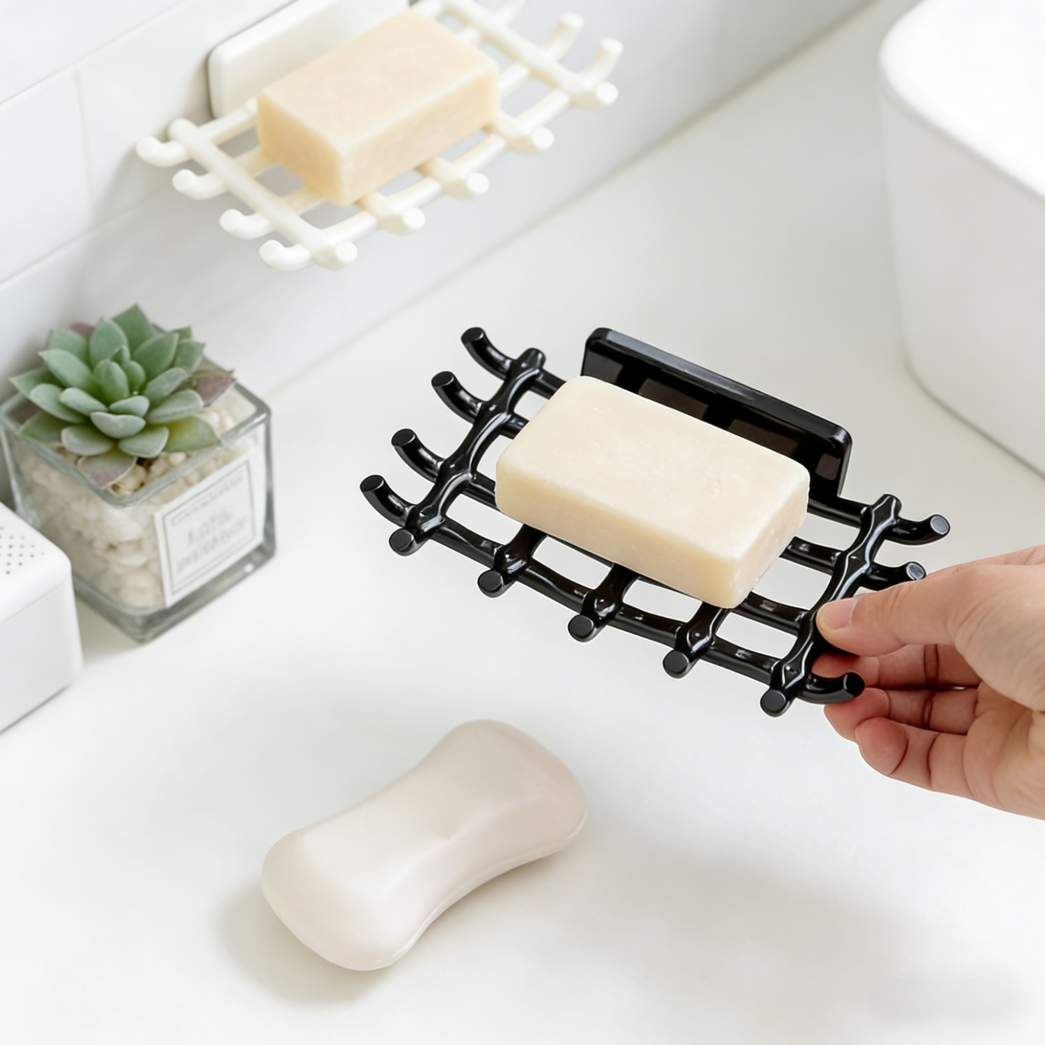 Organizador de escurrido para baño