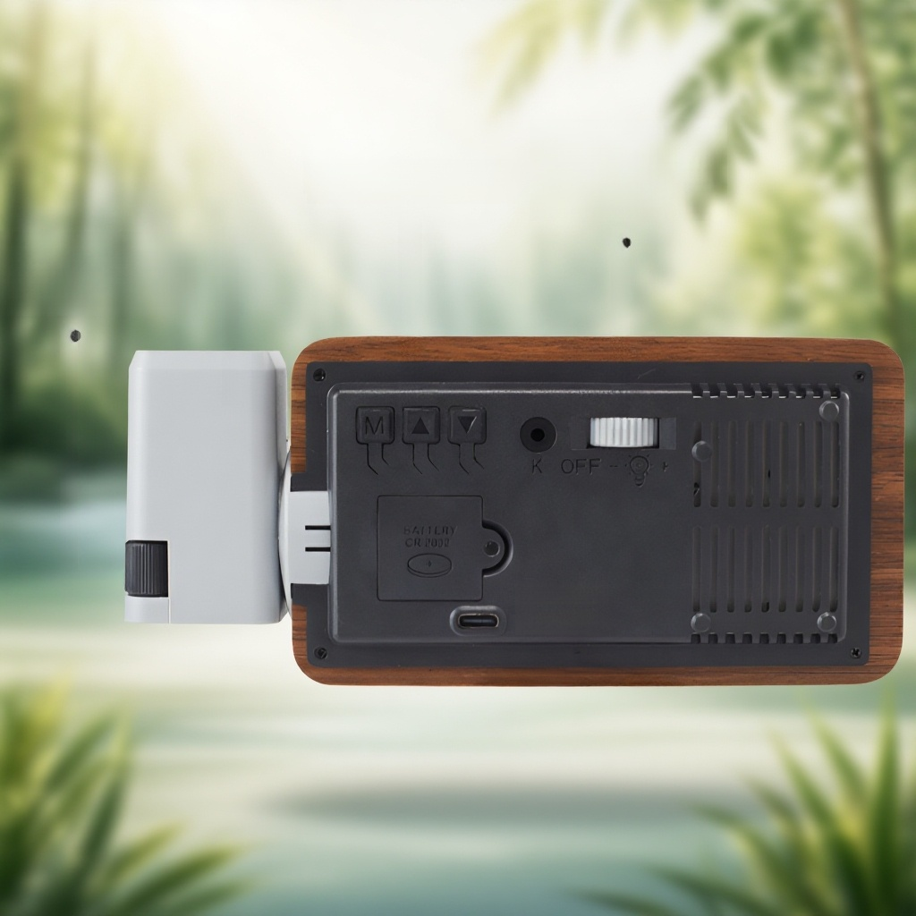 새로운 나무 시계 나무 프로젝션 시계