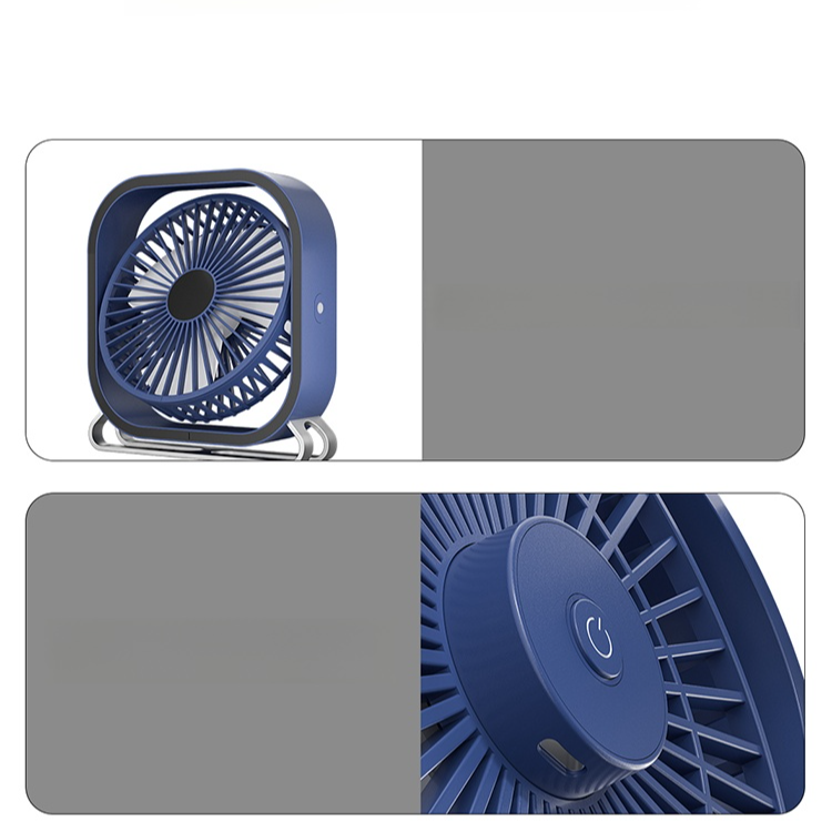 Ventilador de aire potente para escritorio, ajustable y portátil