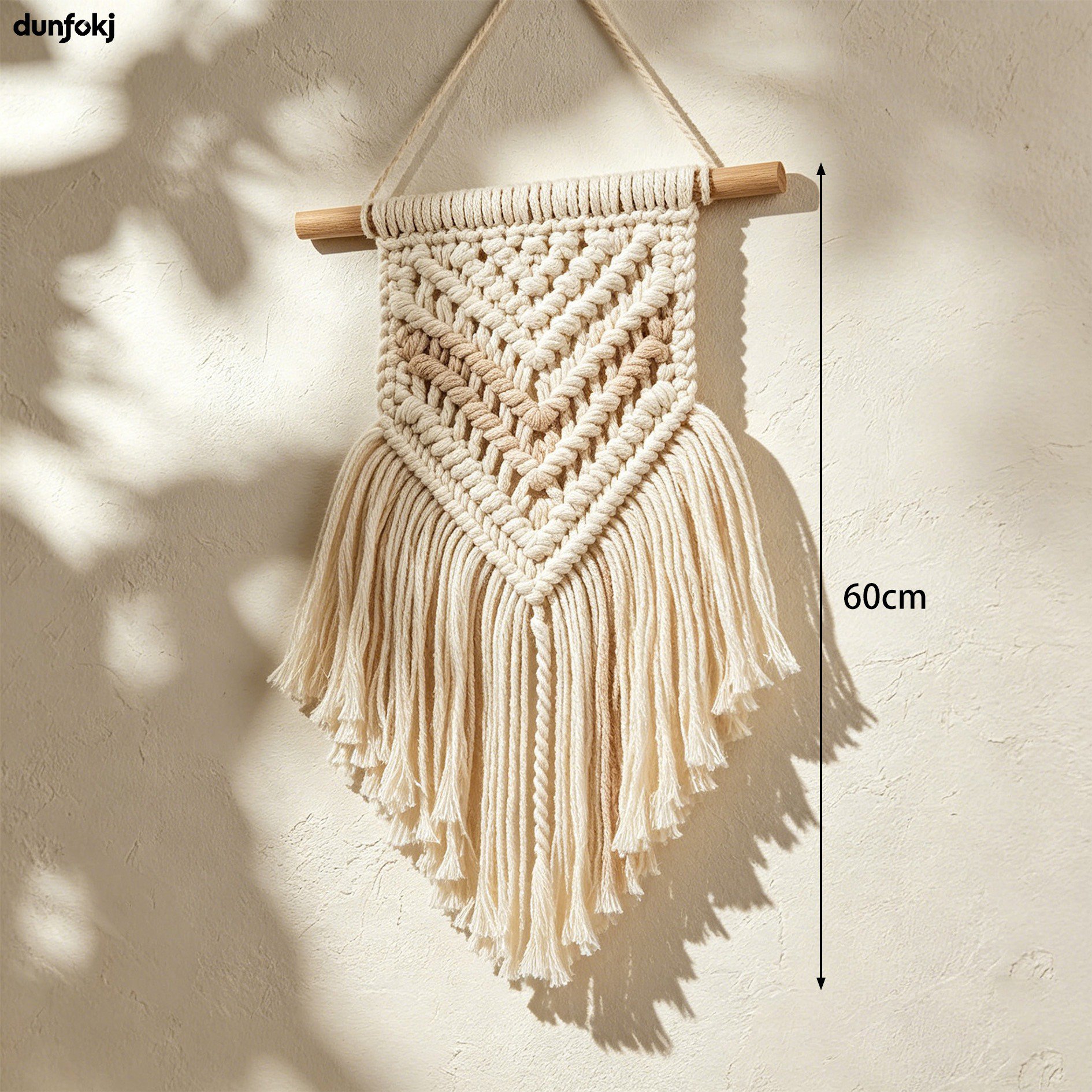 Modern home decor tapestry with elegant tassels