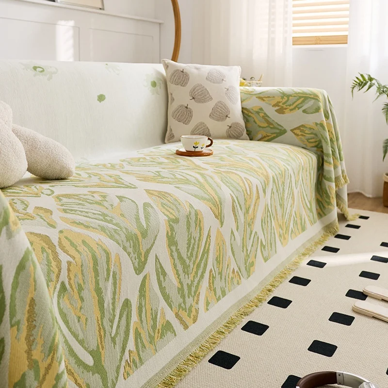 내추럴 플라워 소파 보호커버