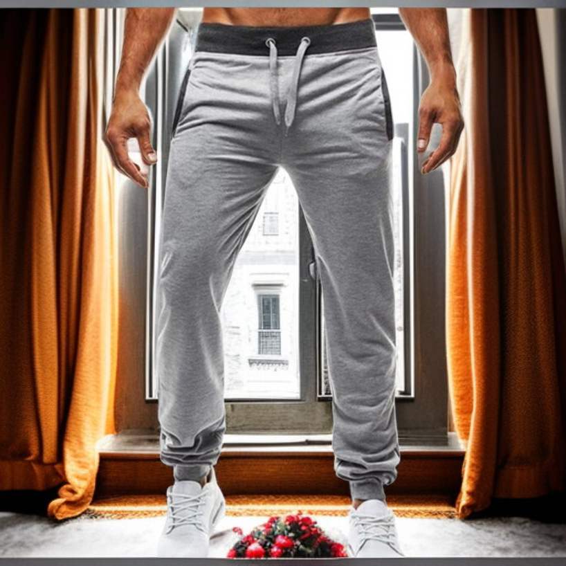 メンズカジュアルパンツが大ヒット予約可能な若者向けストレッチワイドフィットロングパンツ