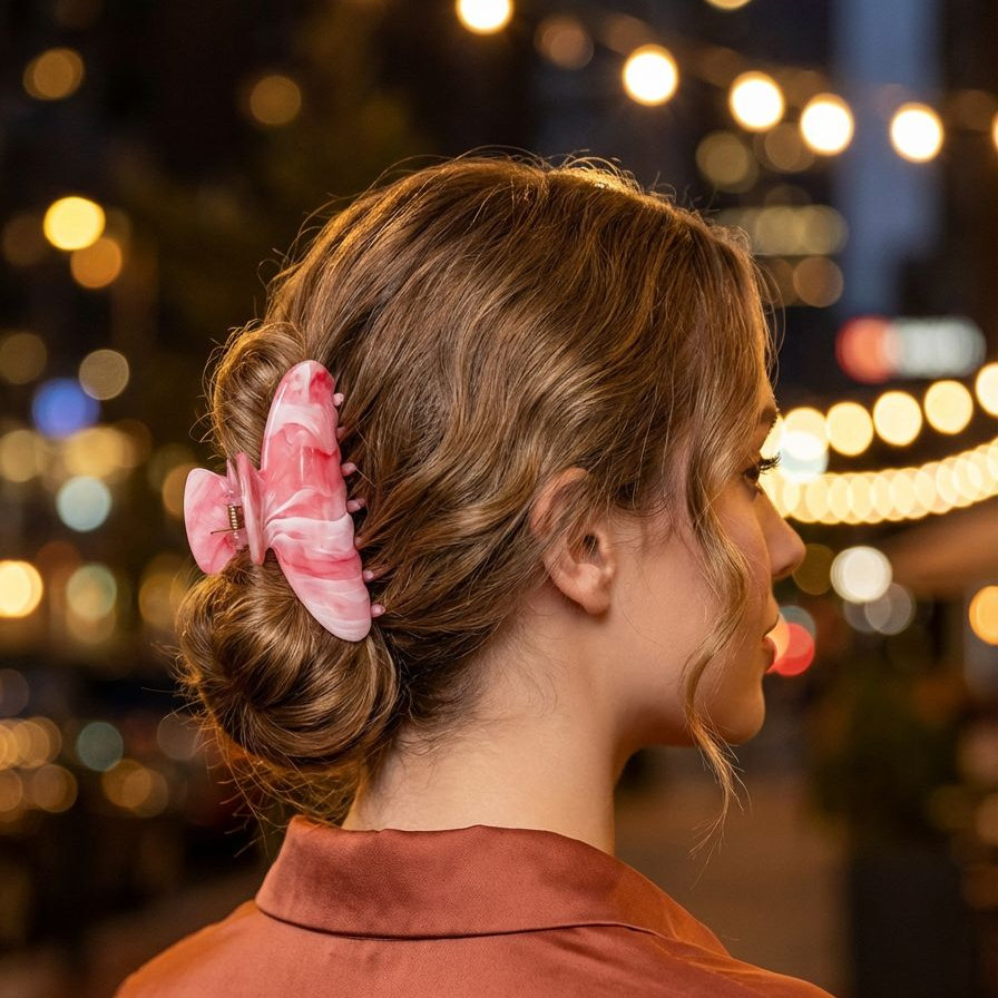 Minimalistische Haarspangen in verschiedenen Formen