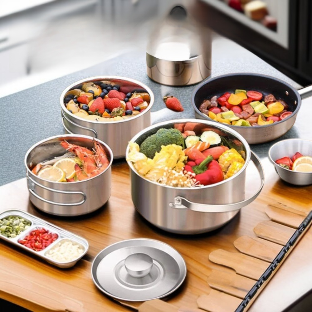 مجموعة أدوات المنزلية للتخييم في الهواء الطلق