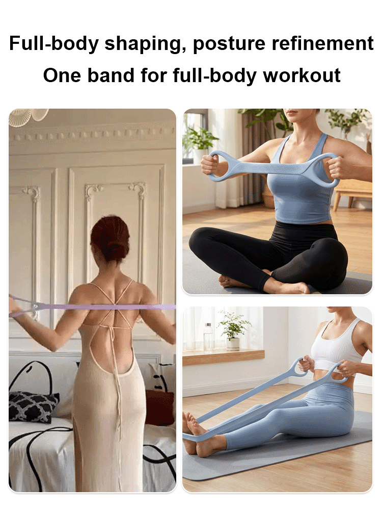 【Farewell to Hunchback】8-Word Back-Stretch Elastic Band