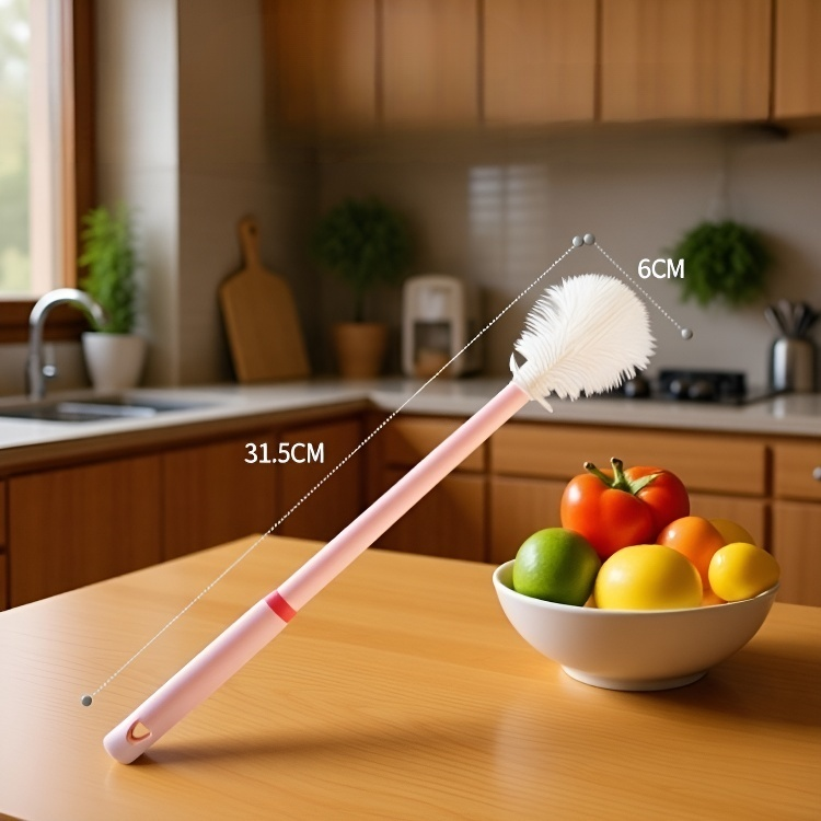 Brosse de nettoyage pour tasse sans éponge