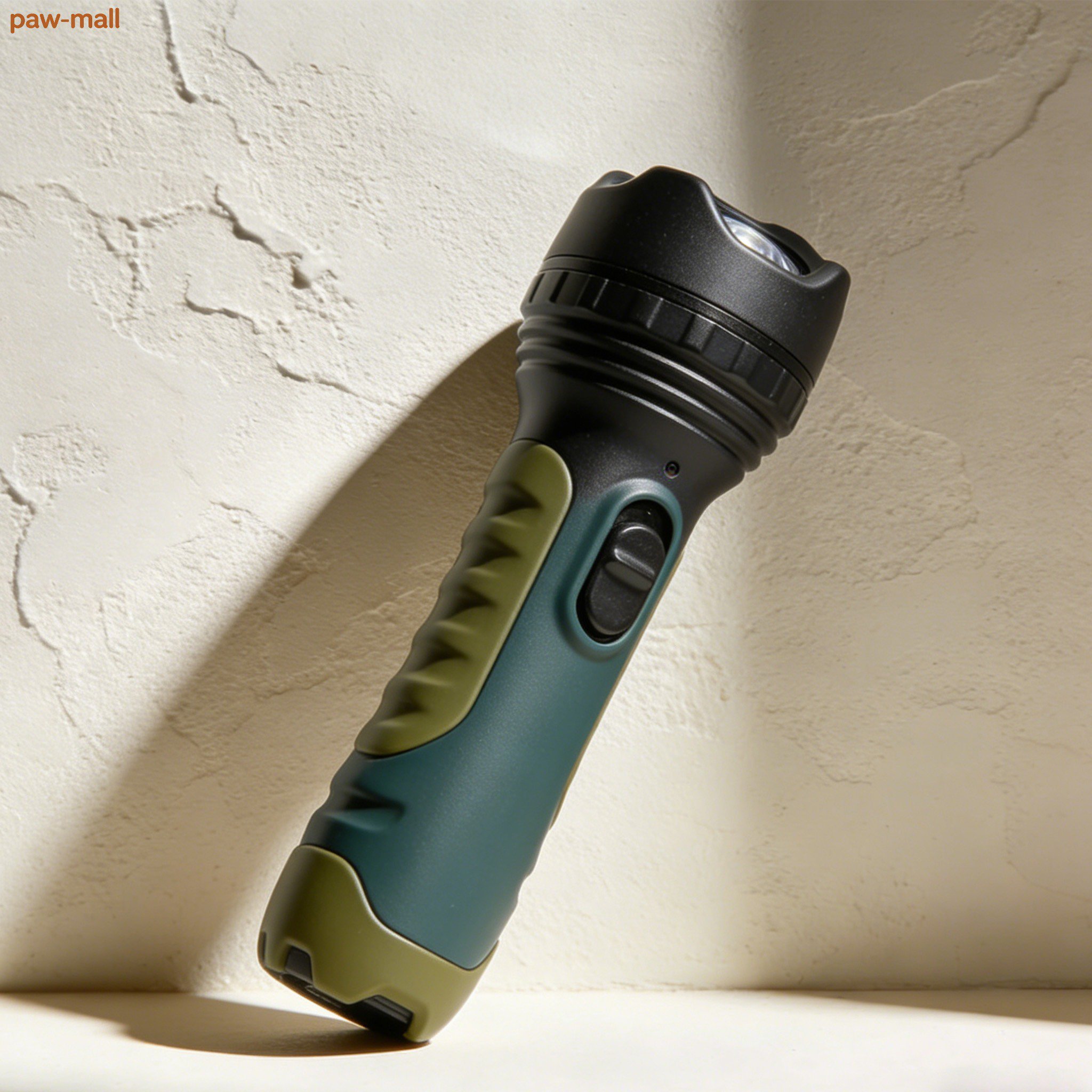 High-power portable rechargeable flashlight