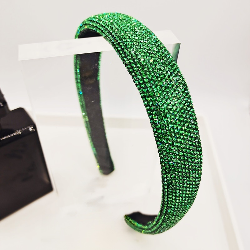 Luxurious diamond-encrusted headband