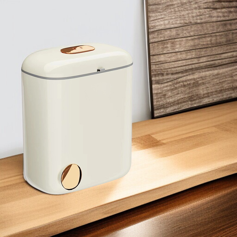 가정용 주방 벽걸이 휴지통 펀치방지테이프뚜껑휴지통 코 화장실 휴지통