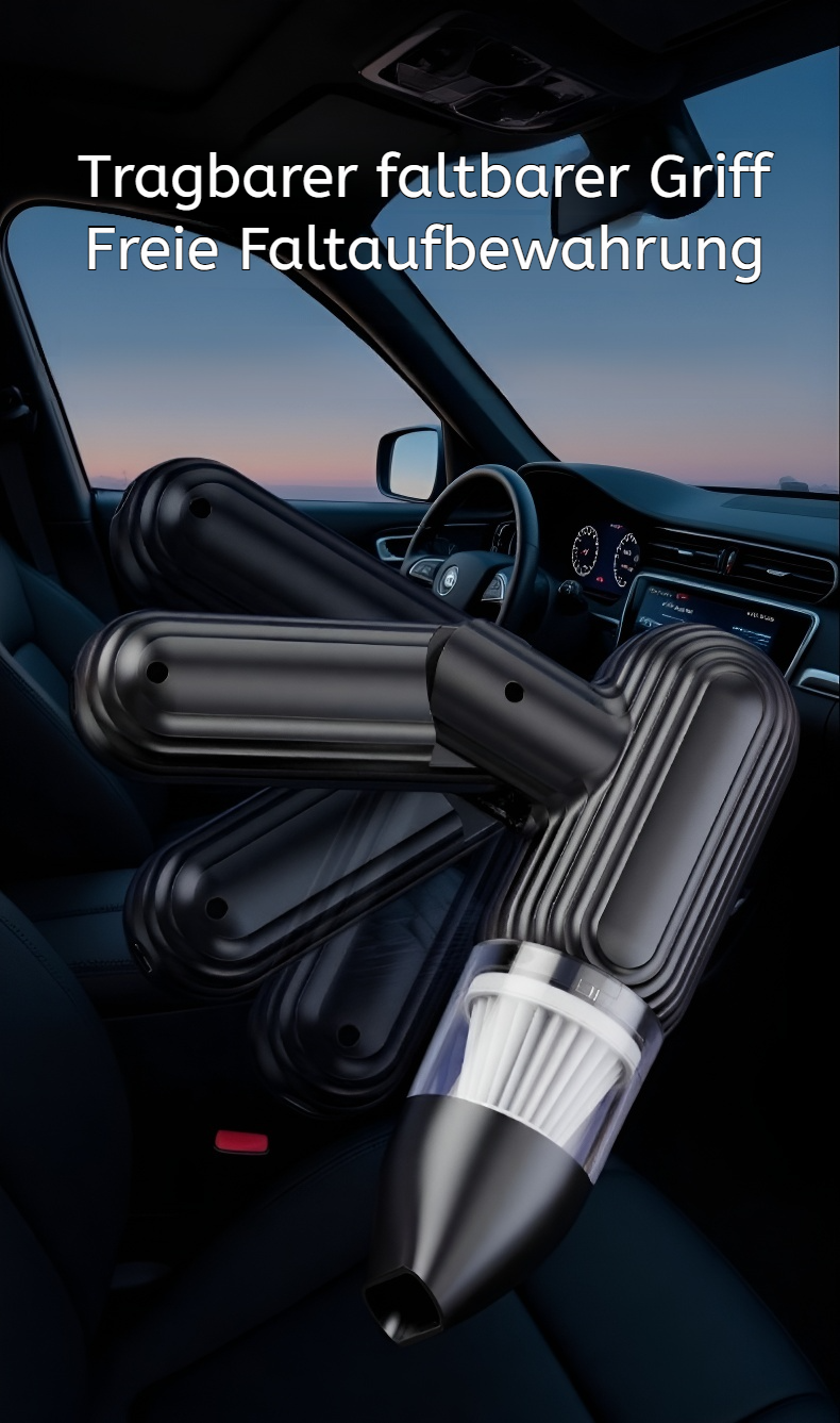 Praktischer Nass- und Trockensauger für Haushaltsreinigung