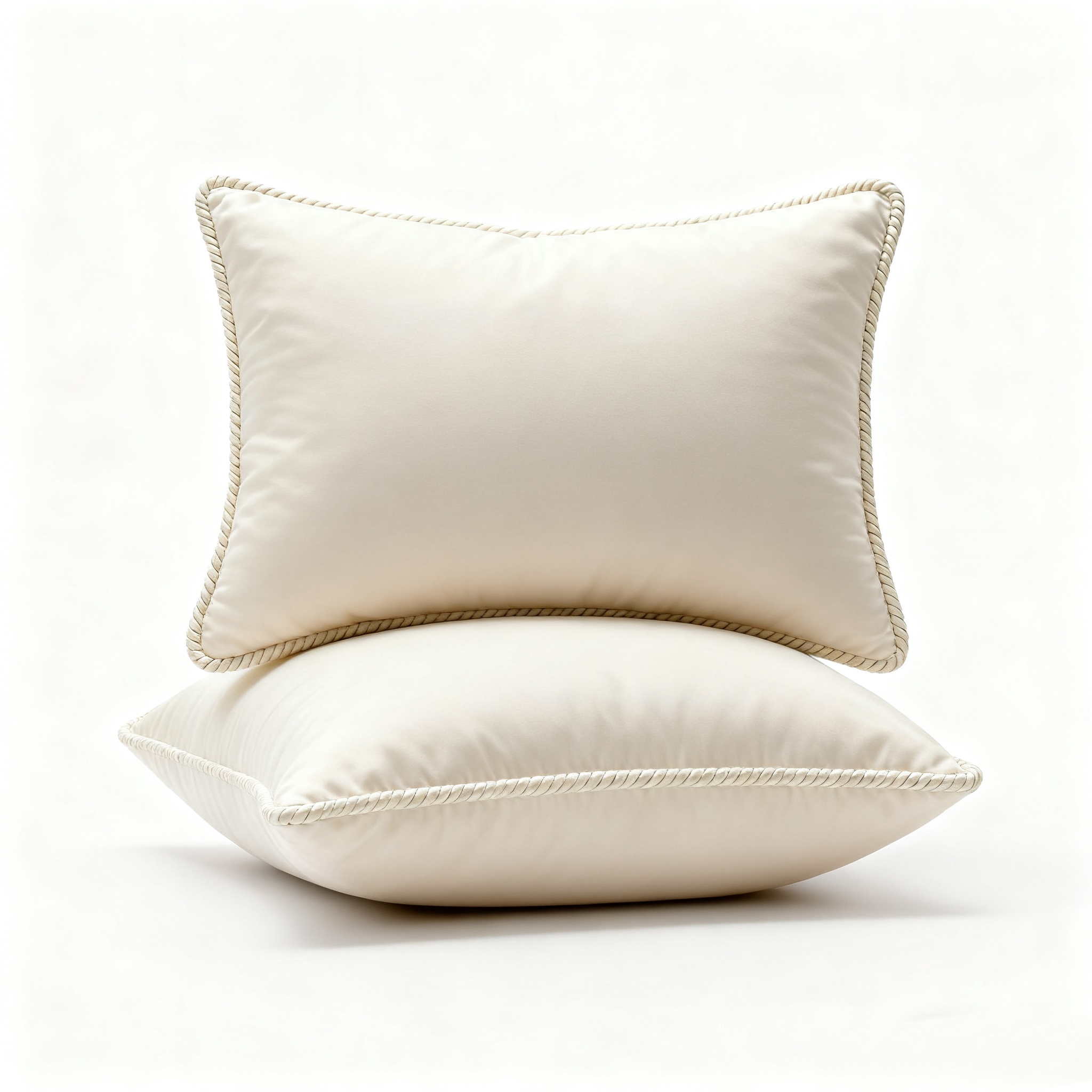 Polštář ze sójového vlákna, neformuje se, čistá bavlna, vhodný pro domácnost, ochrana krku (2 ks)