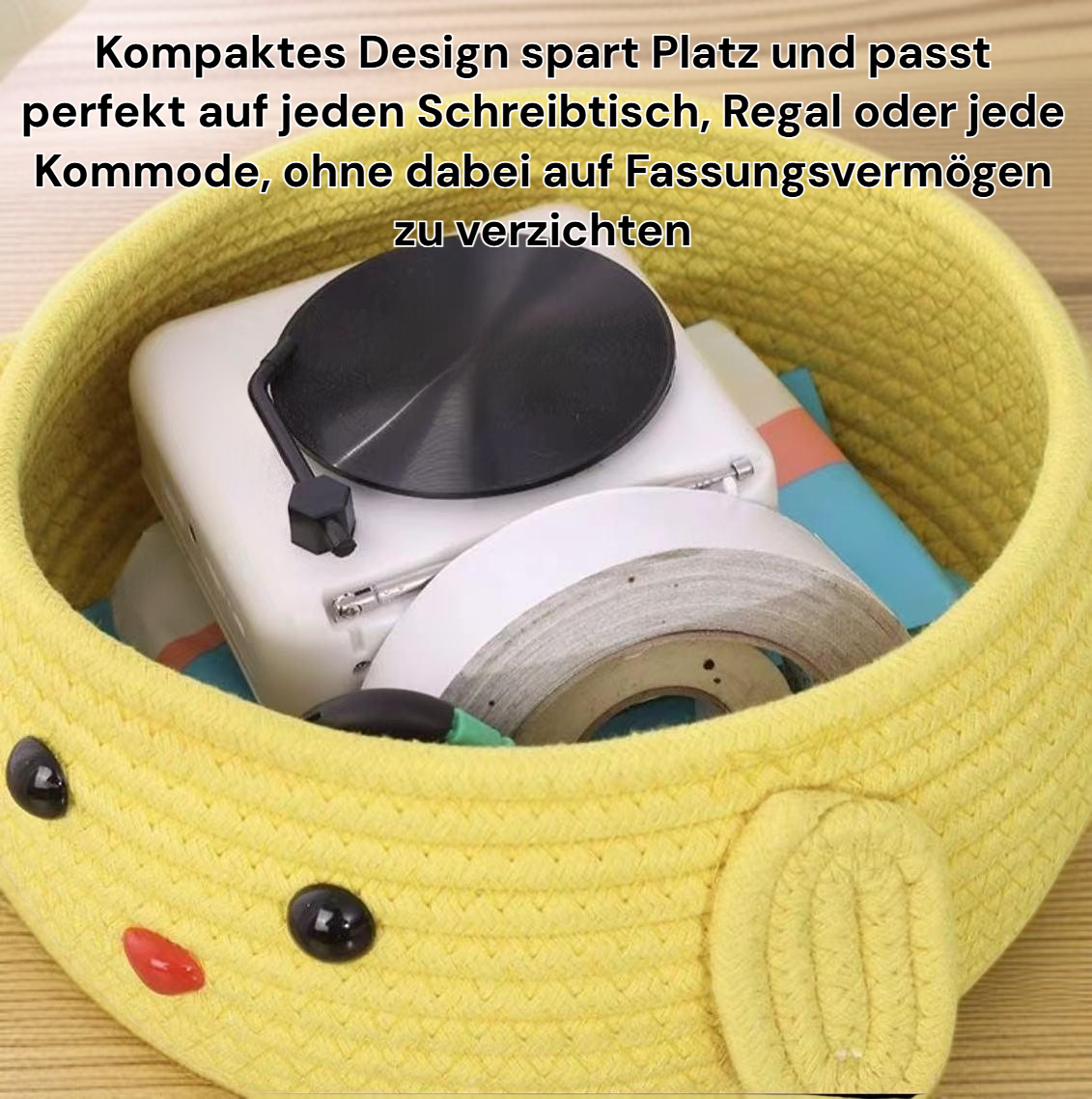 Praktische Aufbewahrungsbox für Büro und Schreibtisch