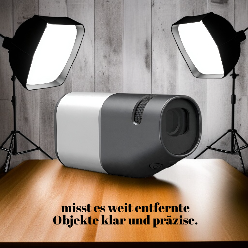 Elektronisches Distanzmessgerät mit hoher Vergrößerung