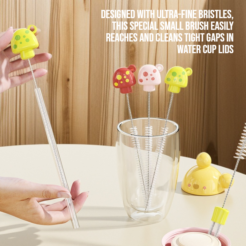 Special small brush for water cup gaps