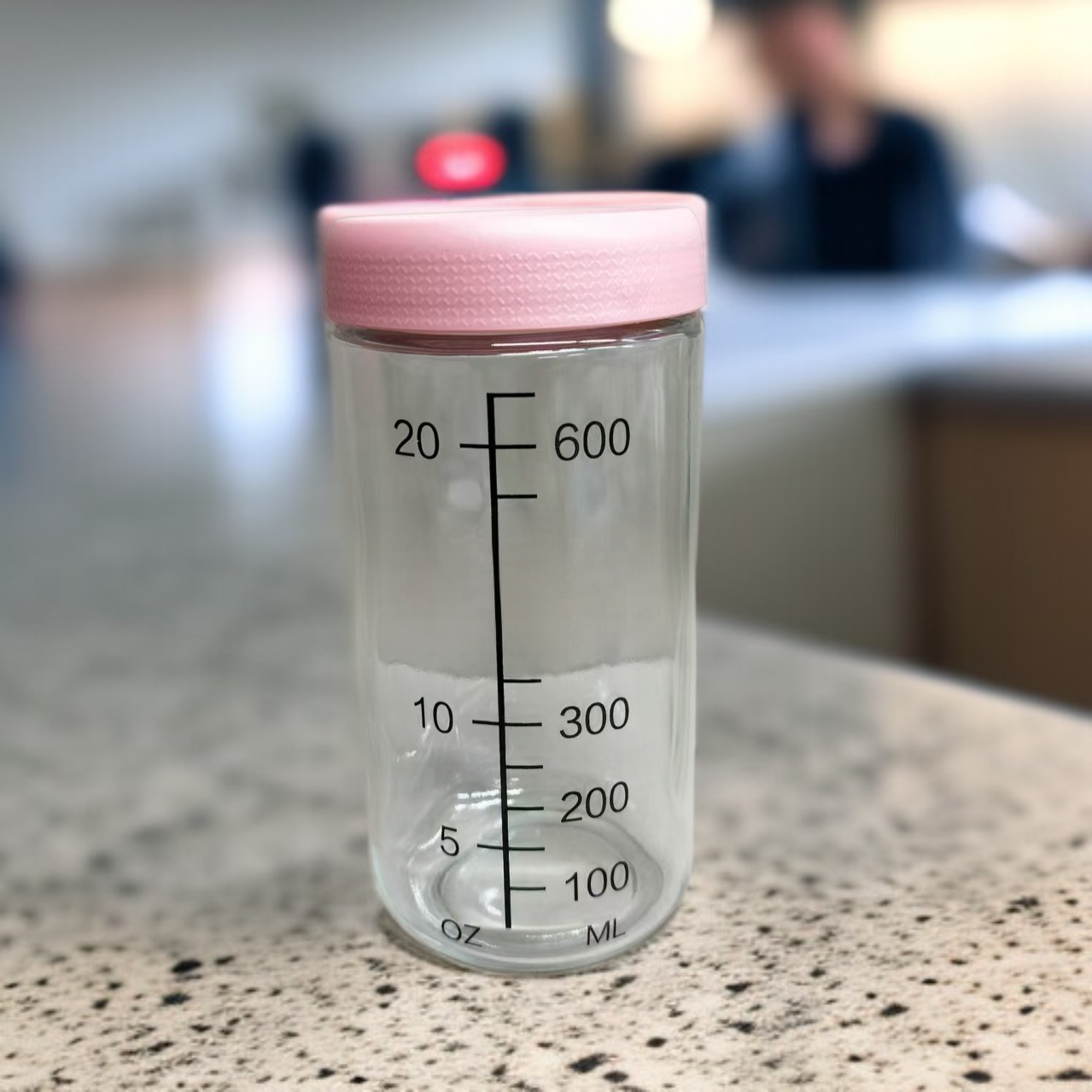 가정용 방습 건조 과일 스낵 저울 유리 밀봉 용기