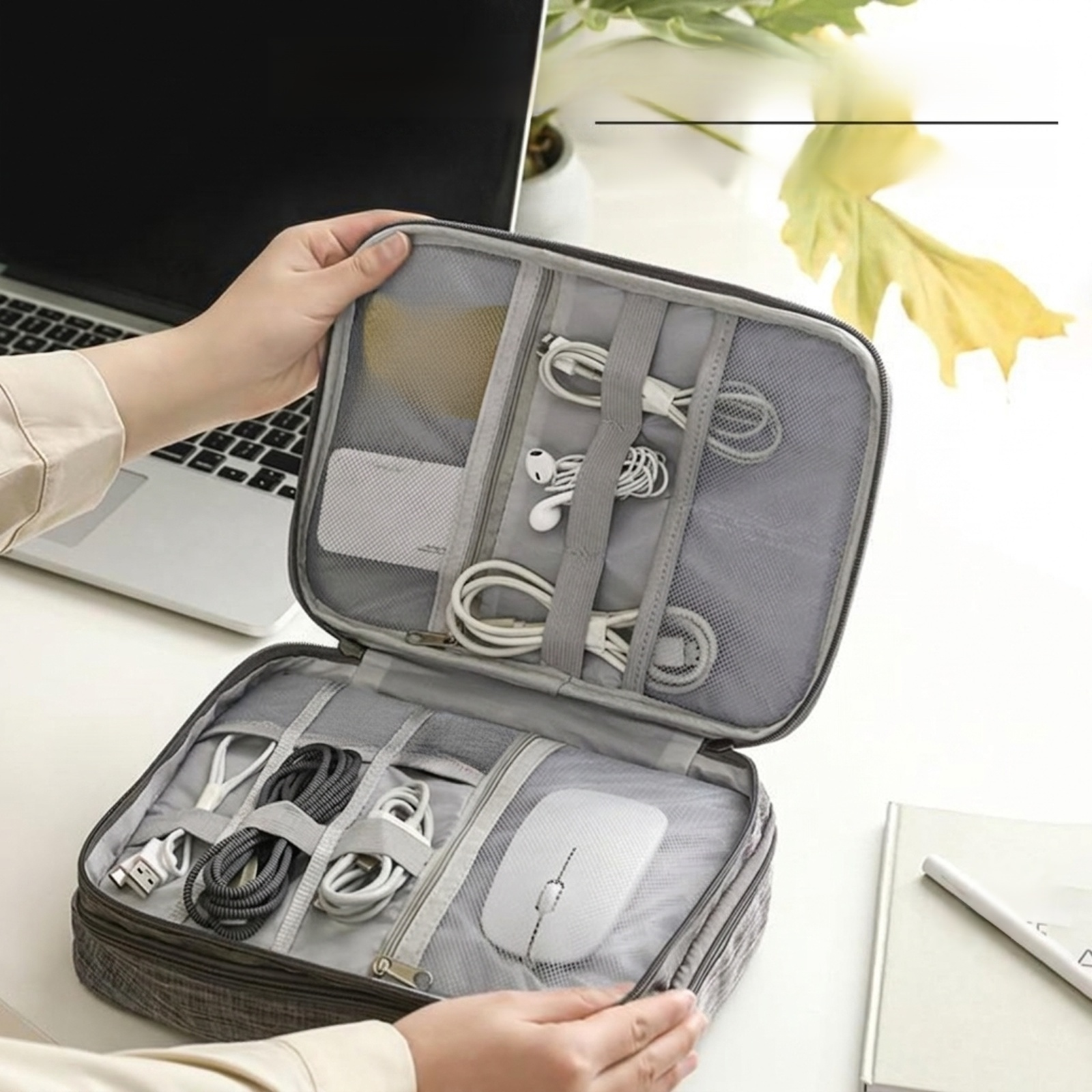 Headphone Power Cord Storage Box
