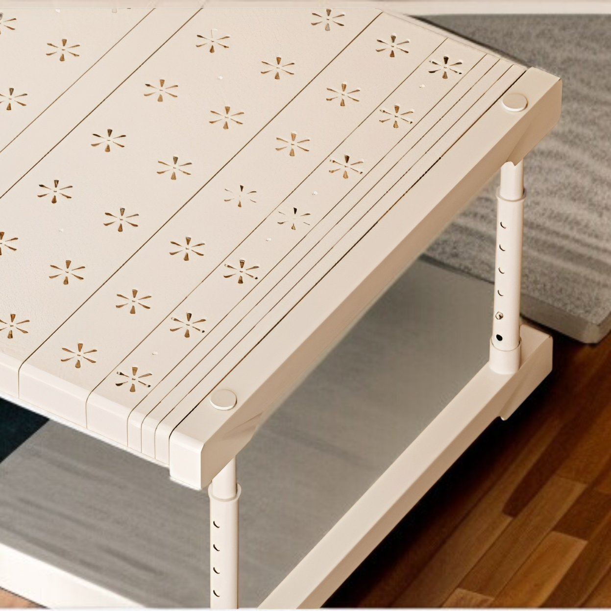 ワードローブ 階層型 仕切り キャビネット 収納ラック 高さ調節可能 コンパートメント ラック キャビネット シューズラック 引き込み式