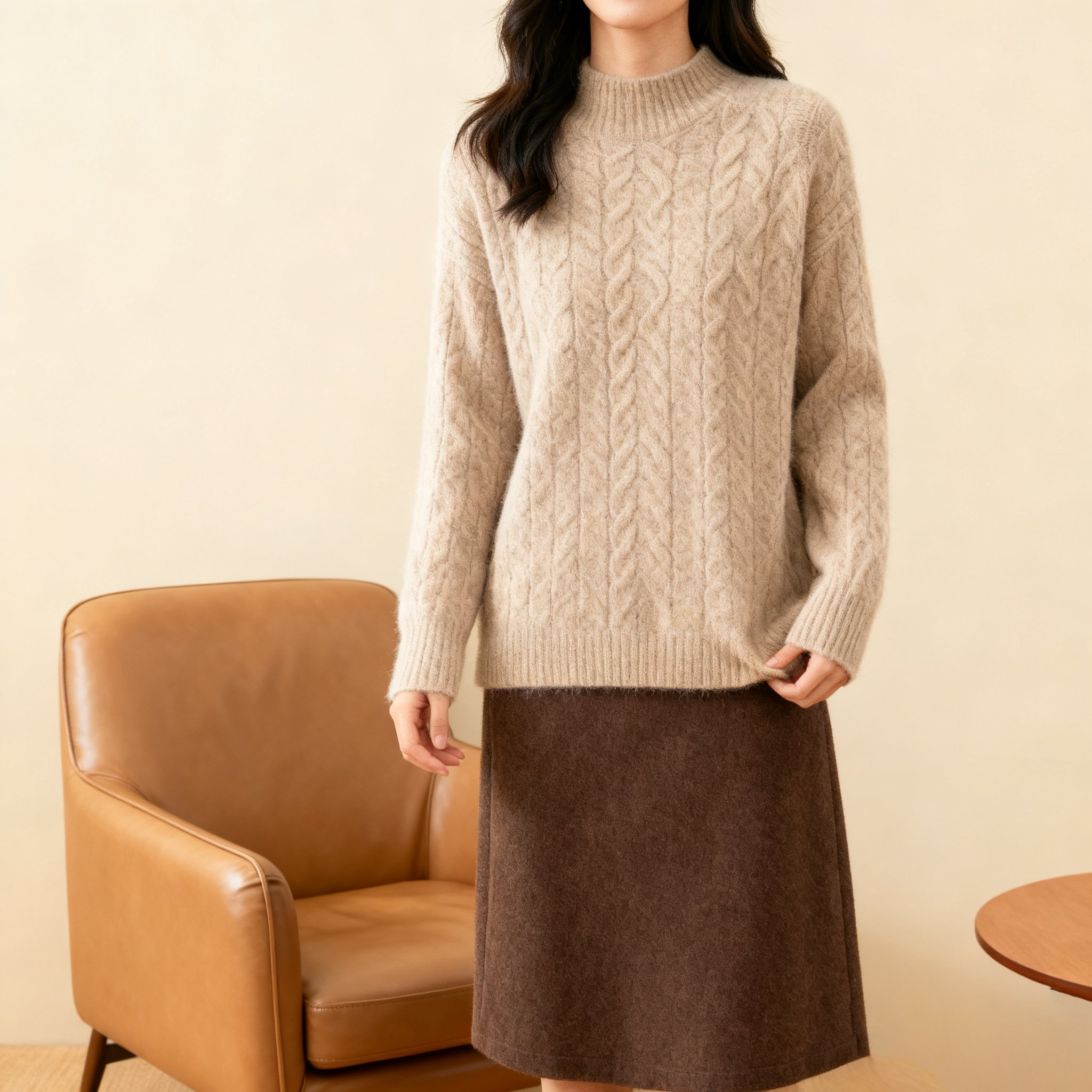 캐주얼 오버사이즈 풀오버