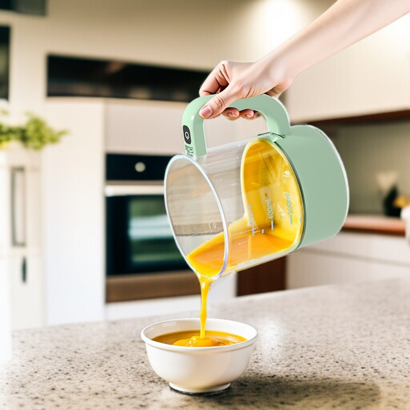 전자동 주방 간편 믹서 오곡 잡곡 거품기 전기 믹서 손세탁 프리 다용도 간편 믹서