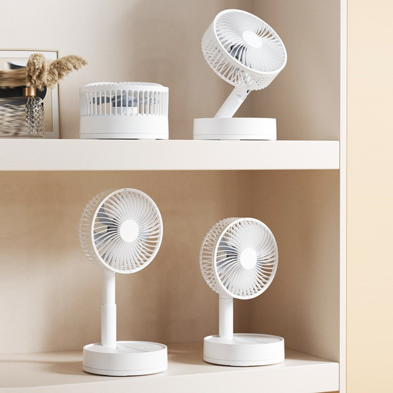 Portable silent desktop fan